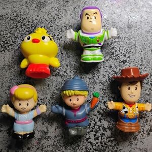 Fisher-Price Toy Story Action Figure Set - Yellow, Purple, Blue